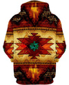 Native Pattern 3D Hoodie - Native American Pride Shop