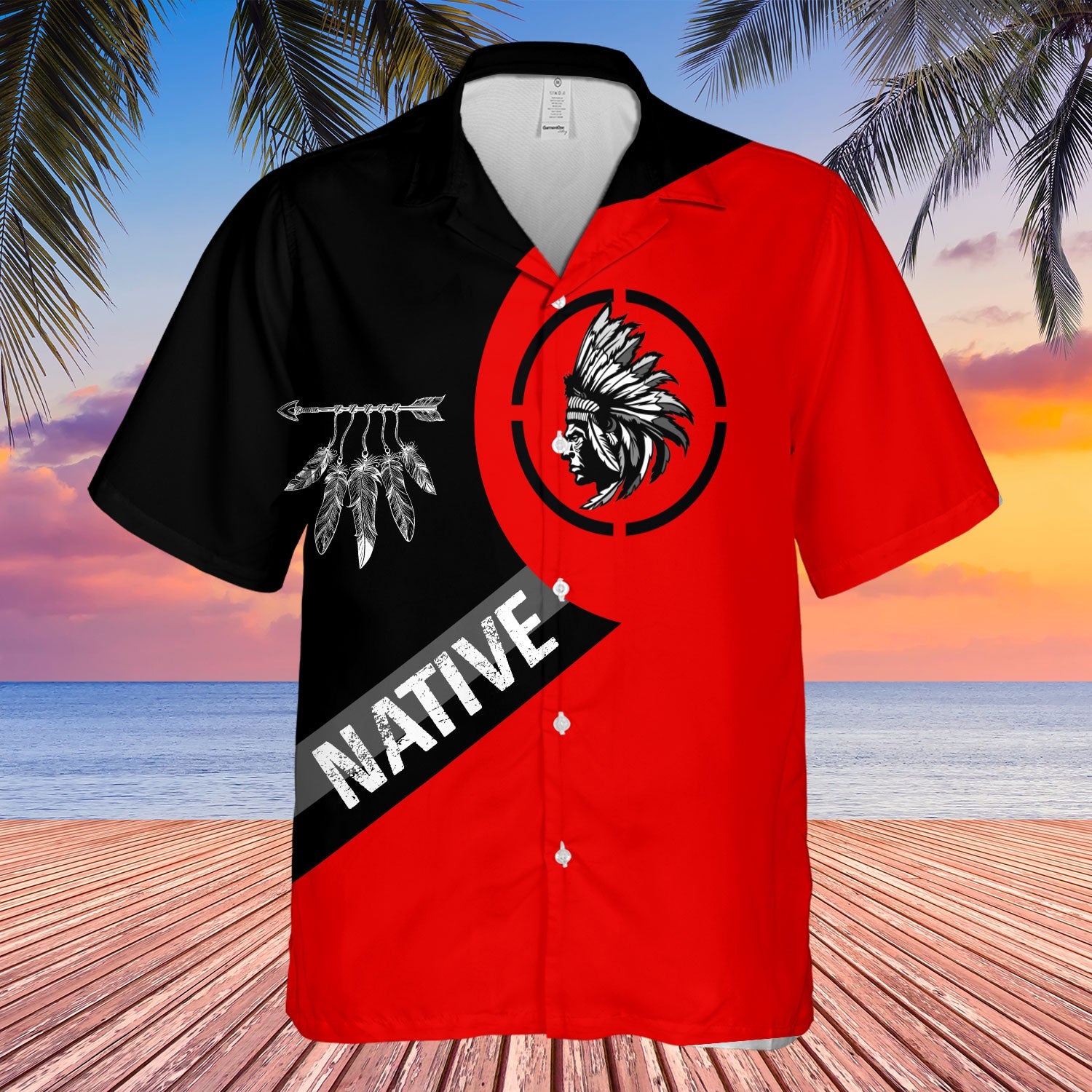 Native Spirit Hawaiian Shirt WCS