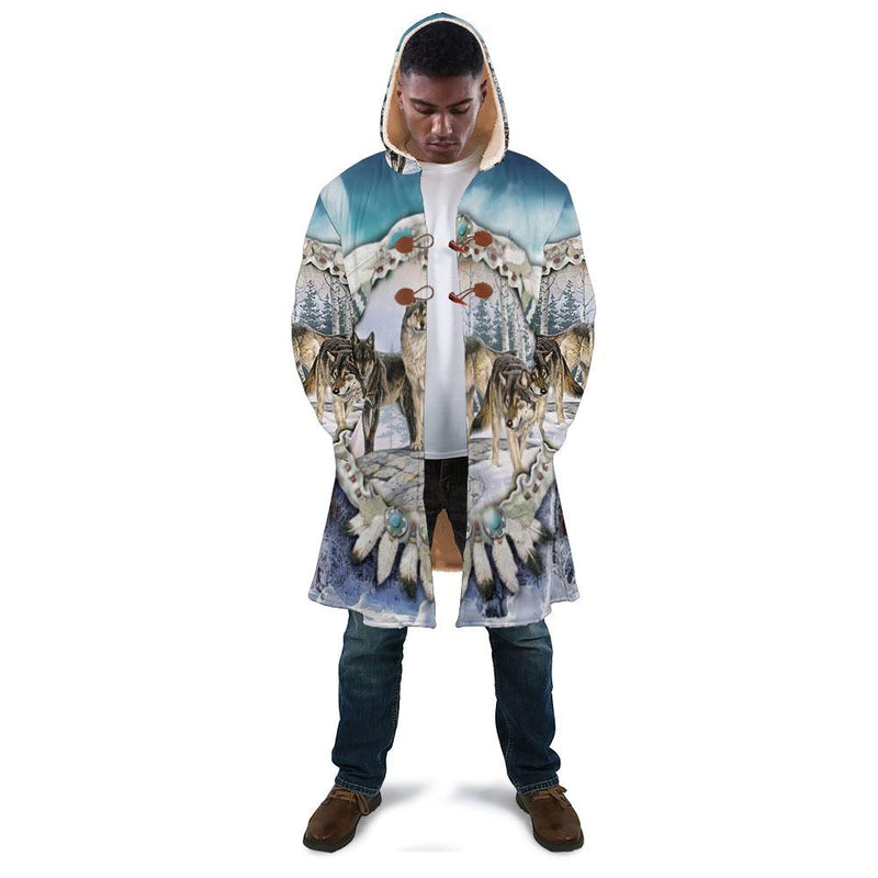 Wolf Feather Cloak - Native American Pride Shop