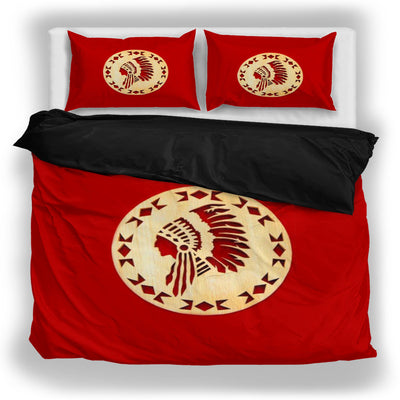 Red Native Bedding Set WCS