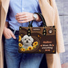 Maltese Dog Kisses Fix Everything Leather Handbag V020
