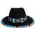 SALE 50% OFF - Payette Pattern Fedora Hatband For Men Women Beaded Brim With Native American Style