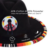 Indigenous Women  Fedora Hatband for Men Women Beaded Brim with Native American Style