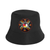 SALE 50% OFF - Missing and Murdered Indigenious Women Beaded Unisex Cotton Bucket Hat with Native American