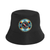 SALE 50% OFF - Missing and Murdered Beaded Unisex Cotton Bucket Hat with Native American