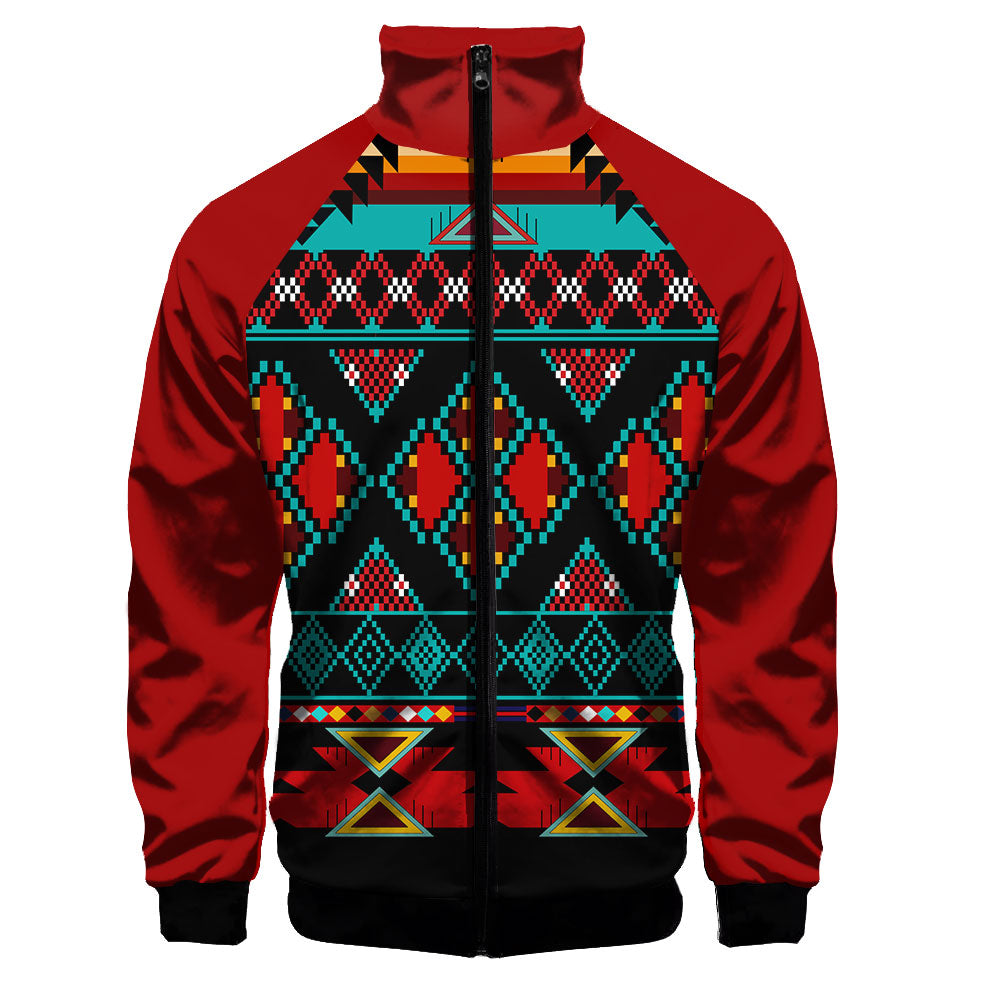 Red Tribe Pattern Native American WCS