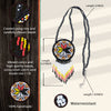 MMIW Medicine Wheel Star Long Handmade Beaded Premium Necklace For Women Native American Style