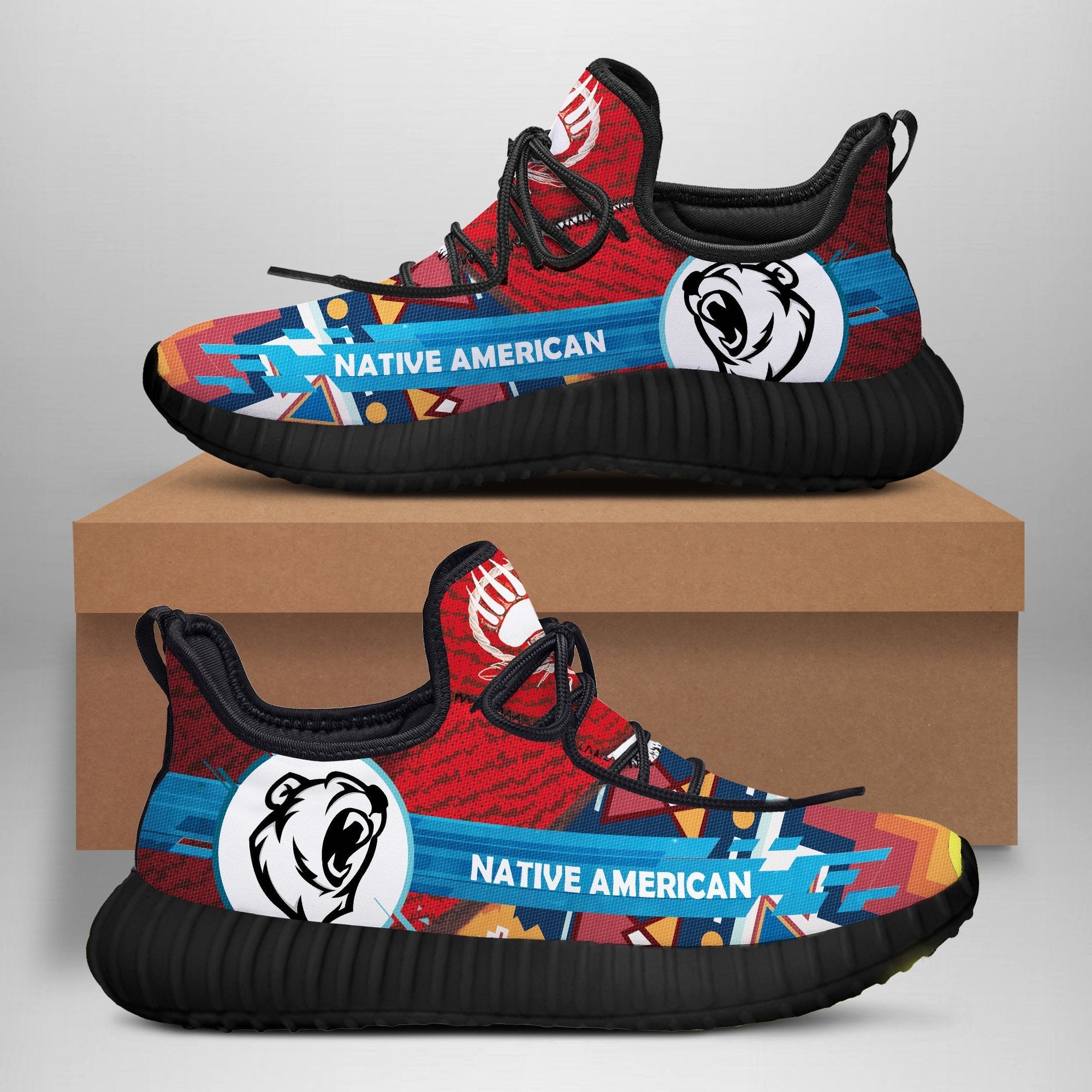 Red Native Shoes WCS