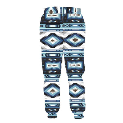 Blue Patterns Sweatpants WCS