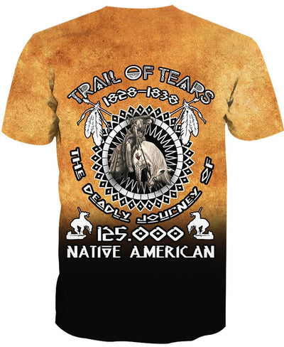 Trail Of Tears 3D Hoodie - Native American Pride Shop
