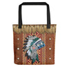 Native Headdress Tote bag WCS