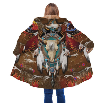 Brown Buffalo Native Cloak - Native American Pride Shop