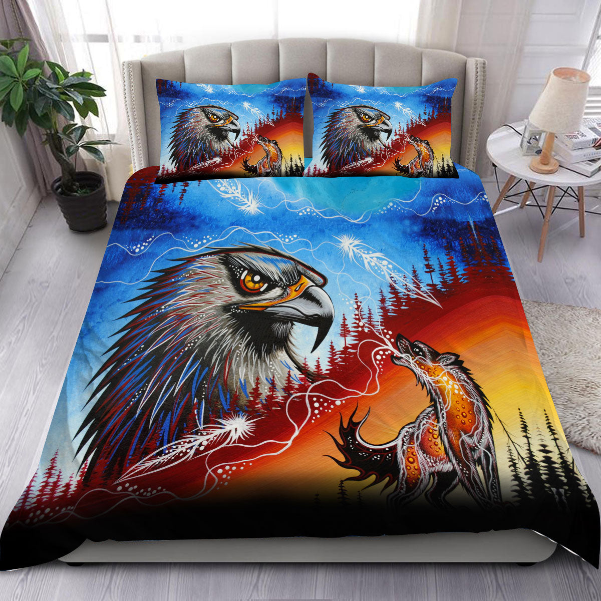 Eagle & Wolf Bedding Set WCS