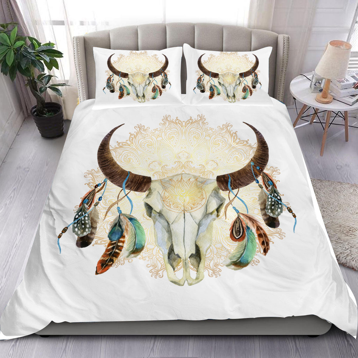White Buffalo Native Bedding Set WCS