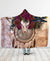 Dreamcatcher Rose Hooded Blanket WCS