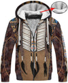 Native American Ooze 3D Hoodie - Native American Pride Shop