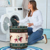 Native American Chief Horse Laundry Basket WCS