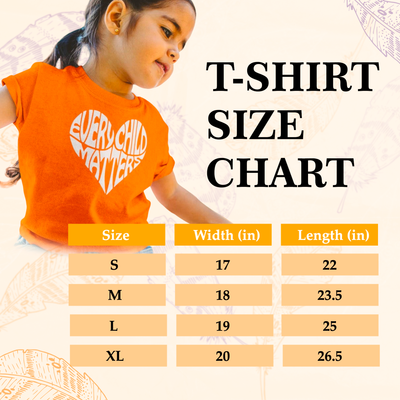 Every Child Matters Grandma With Grandniece Orange Shirt Day Unisex Back T-Shirt/Hoodie/Sweatshirt