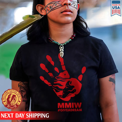 Give A Dream MMIW Red Hand Unisex T-Shirt/Hoodie/Sweatshirt