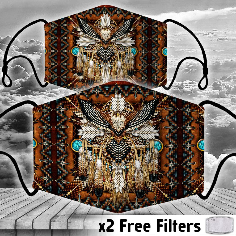 Native Pattern Eagle Mask Mask WCS