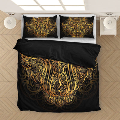 The Golden Owl Bedding Set WCS