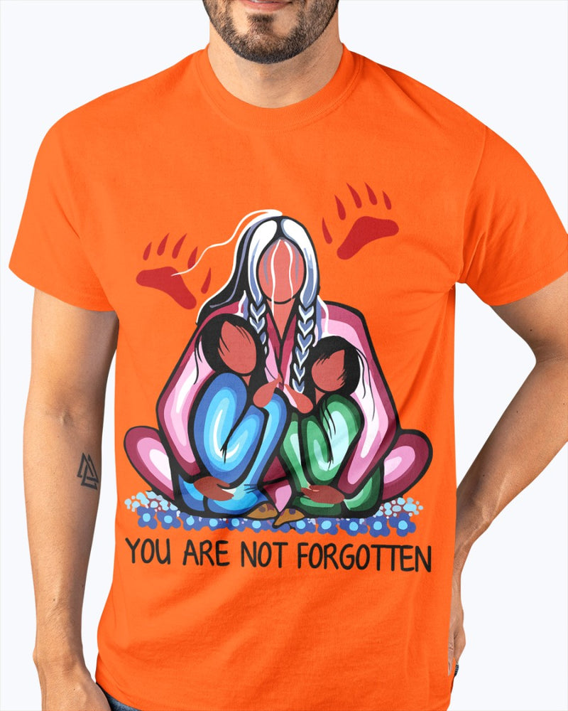 You Are Not Forgotten - Every Child Matters T-Shirt - Orange Shirt Day - 105 VG06
