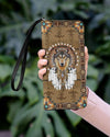 Native American Wolves Womens Clutch Purse 11 WCS