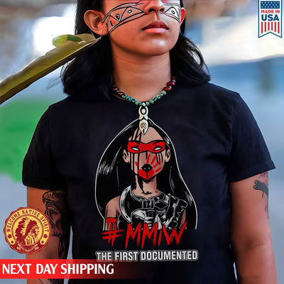 MMIW The First Documented Red Hand Indigenous Unisex T-Shirt/Hoodie/Sweatshirt