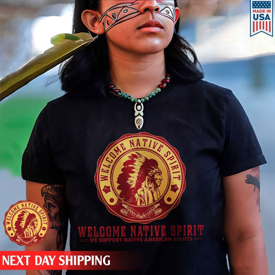Brand Logo - We Support Native American Rights Native American Unisex T-Shirt/Hoodie/Sweatshirt