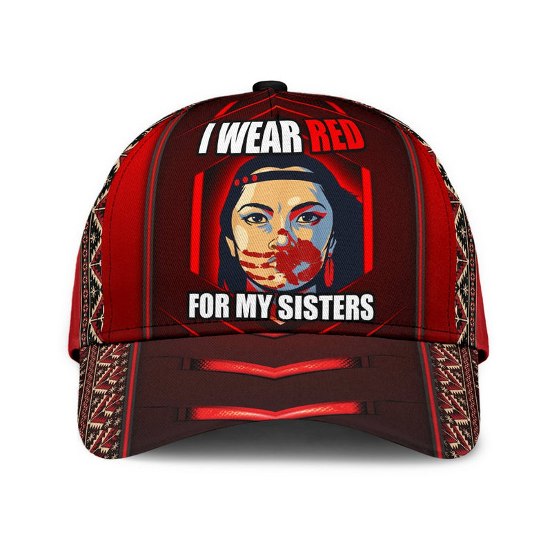 Native American I Wear Red - Cap WCS